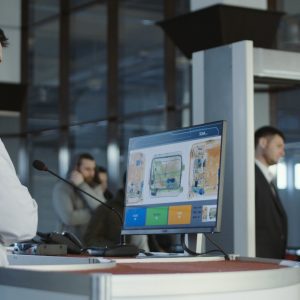 Airport Security Monitoring x-ray screening luggage
